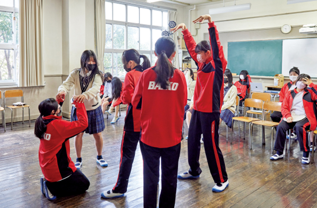 写真:ドラマエデュケーションの様子