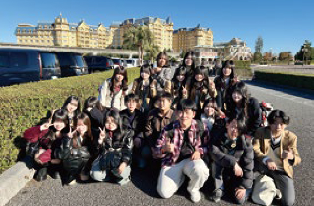 写真：高校Ⅱ年生研修旅行