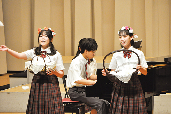 音楽に関する多様な分野を学ぶ