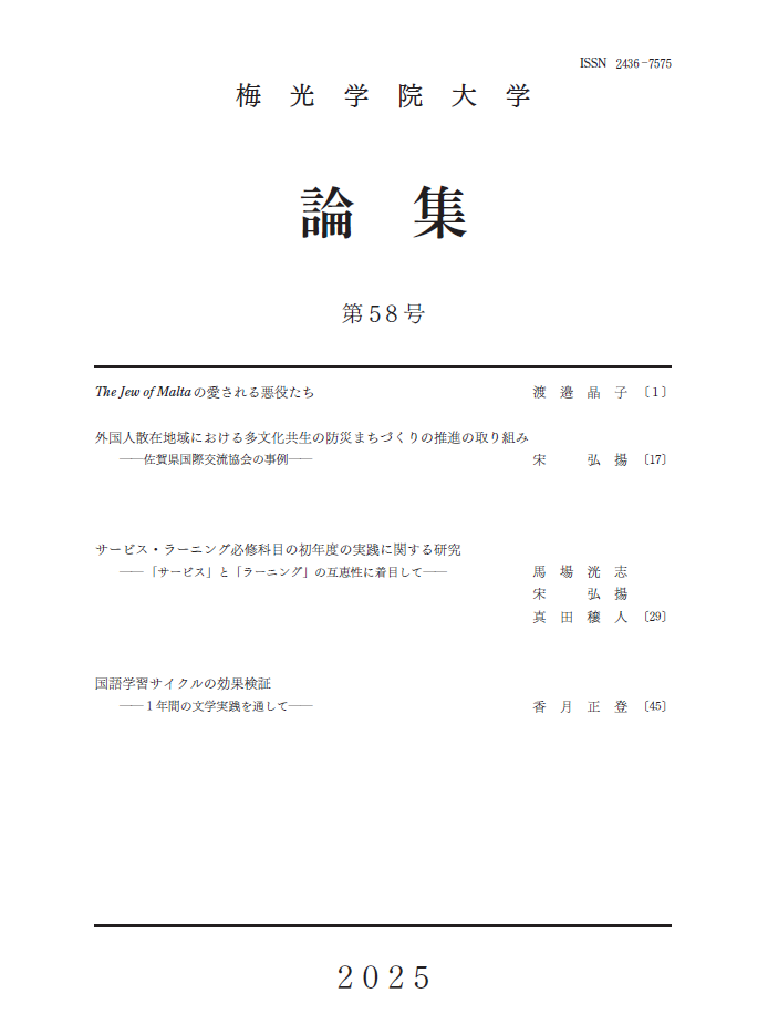 論集 題58号